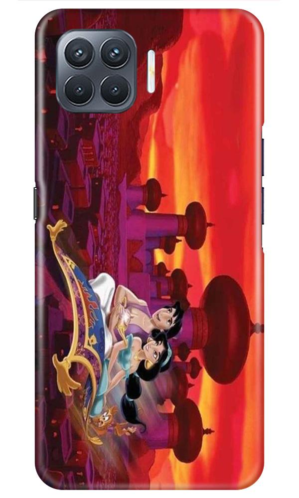 Aladdin Mobile Back Case for Oppo A93 (Design - 345)