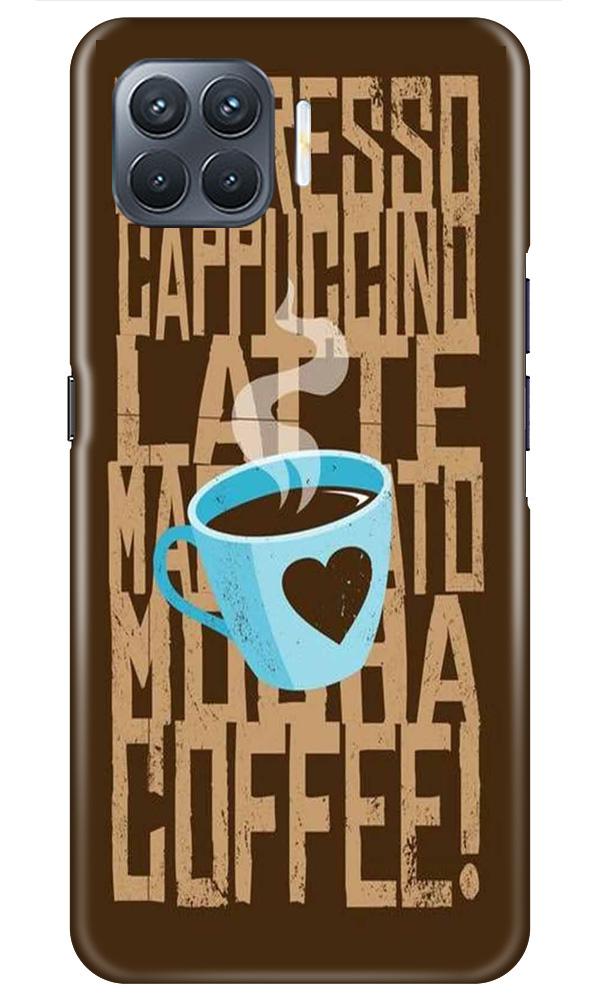 Love Coffee Mobile Back Case for Oppo A93 (Design - 351)