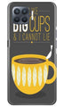 Big Cups Coffee Mobile Back Case for Oppo A93 (Design - 352)