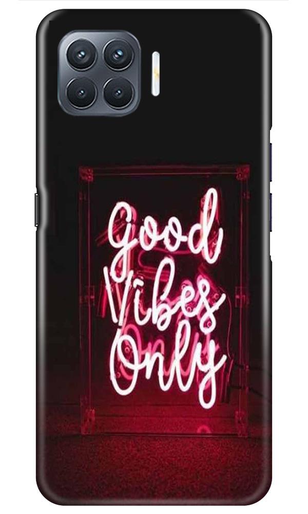Good Vibes Only Mobile Back Case for Oppo A93 (Design - 354)