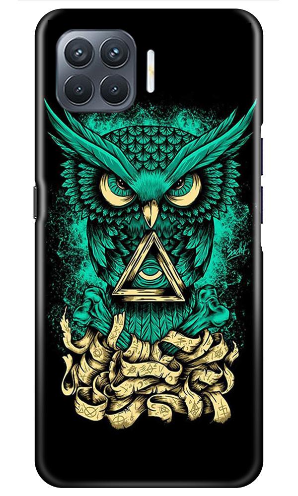 Owl Mobile Back Case for Oppo A93 (Design - 358)