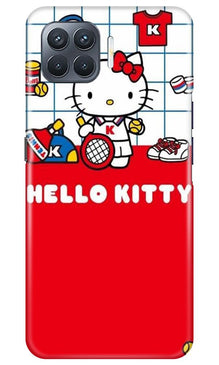 Hello Kitty Mobile Back Case for Oppo A93 (Design - 363)