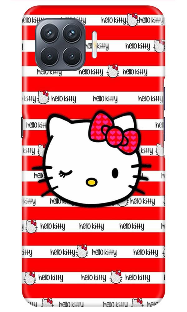 Hello Kitty Mobile Back Case for Oppo A93 (Design - 364)
