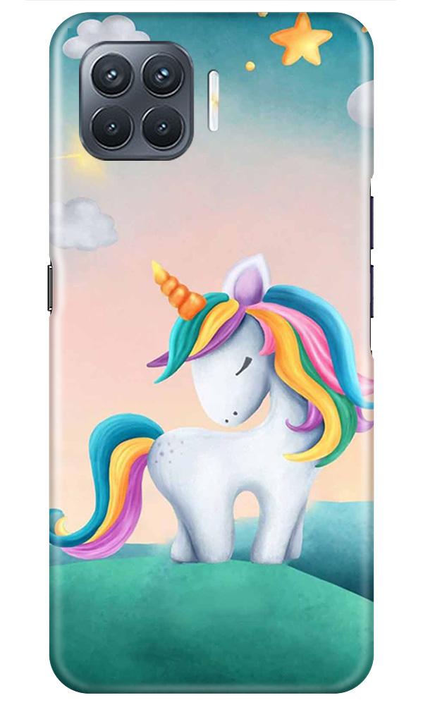 Unicorn Mobile Back Case for Oppo A93 (Design - 366)