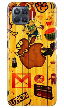 Wooden Texture Mobile Back Case for Oppo A93 (Design - 367)