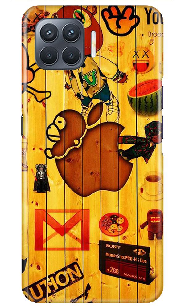 Wooden Texture Mobile Back Case for Oppo A93 (Design - 367)