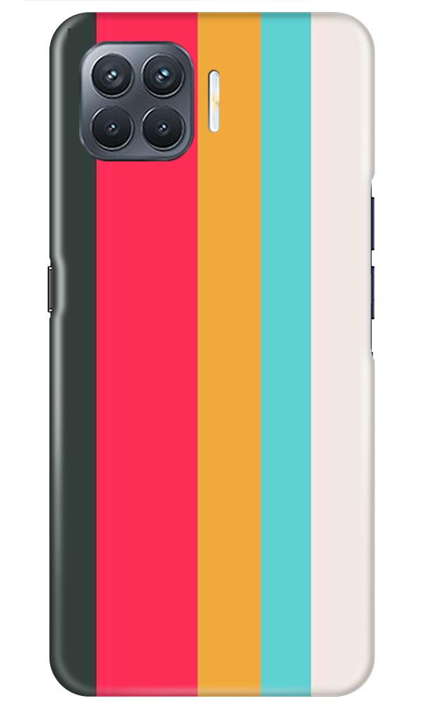 Color Pattern Mobile Back Case for Oppo A93 (Design - 369)
