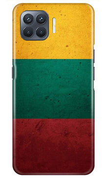 Color Pattern Mobile Back Case for Oppo A93 (Design - 374)