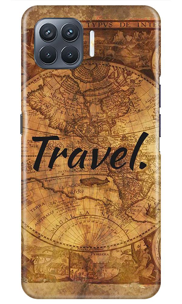 Travel Mobile Back Case for Oppo A93 (Design - 375)