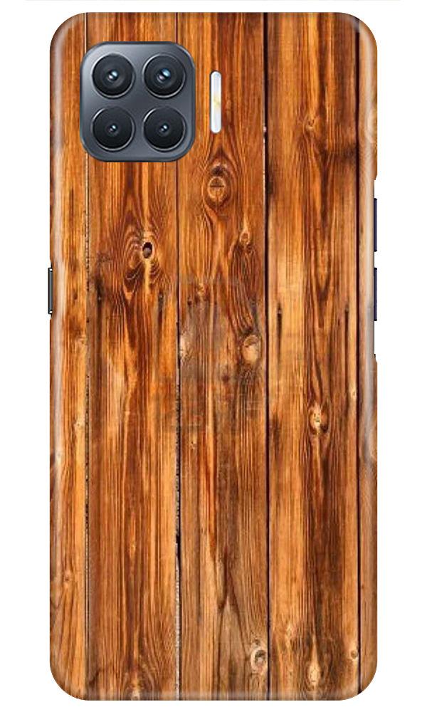 Wooden Texture Mobile Back Case for Oppo A93 (Design - 376)