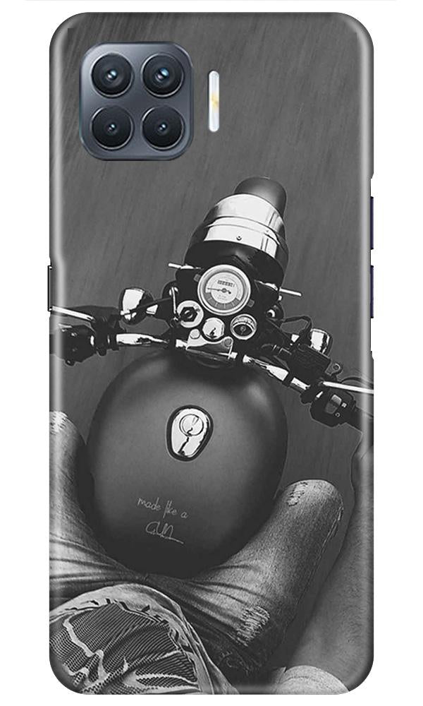 Royal Enfield Mobile Back Case for Oppo A93 (Design - 382)