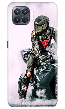 Biker Mobile Back Case for Oppo A93 (Design - 383)