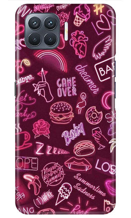 Party Theme Mobile Back Case for Oppo A93 (Design - 392)