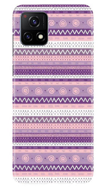 Zigzag line pattern3 Mobile Back Case for Vivo Y72 (Design - 11)