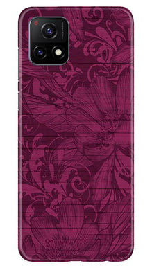 Purple Backround Mobile Back Case for Vivo Y72 (Design - 22)