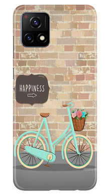 Happiness Mobile Back Case for Vivo Y72 (Design - 53)