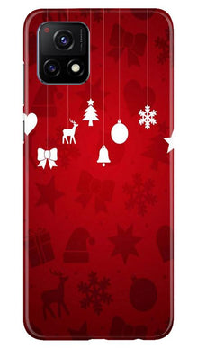 Christmas Mobile Back Case for Vivo Y72 (Design - 78)