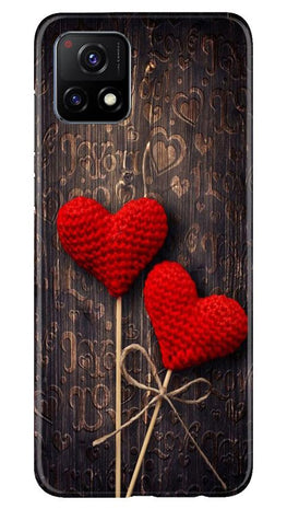 Red Hearts Case for Vivo Y72