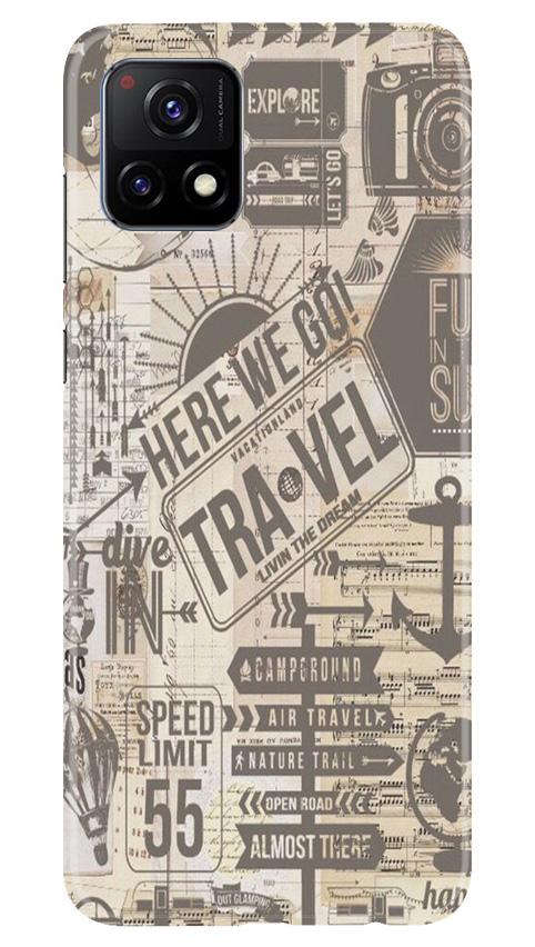 Travel Case for Vivo Y72  (Design - 104)