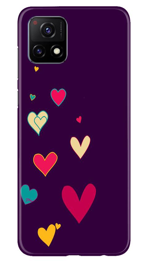 Purple Background Case for Vivo Y72  (Design - 107)