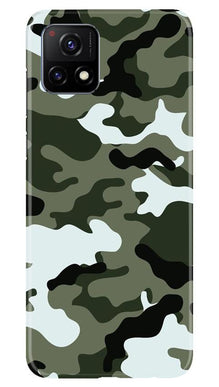 Army Camouflage Mobile Back Case for Vivo Y72  (Design - 108)