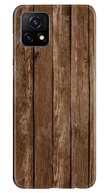 Wooden Look Mobile Back Case for Vivo Y72  (Design - 112)