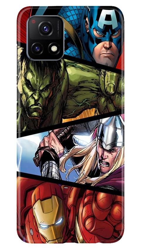 Avengers Superhero Case for Vivo Y72  (Design - 124)