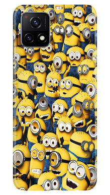 Minions Mobile Back Case for Vivo Y72  (Design - 126)