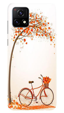 Bicycle Mobile Back Case for Vivo Y72 (Design - 192)
