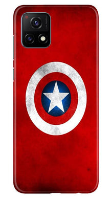 Captain America Mobile Back Case for Vivo Y72 (Design - 249)