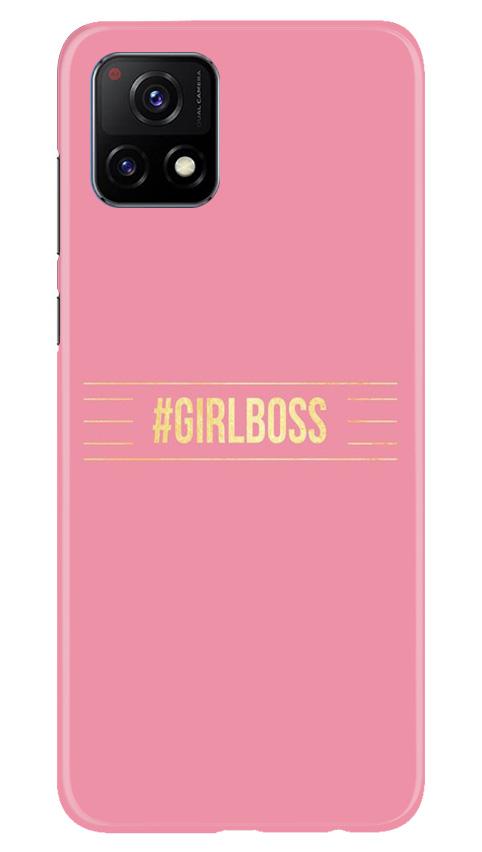 Girl Boss Pink Case for Vivo Y72 (Design No. 263)