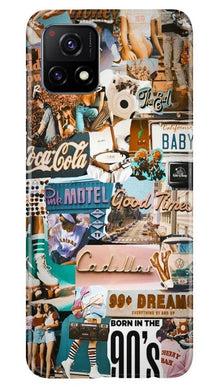 Vintage Design Mobile Back Case for Vivo Y72 (Design - 284)