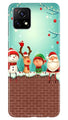 Santa Claus Mobile Back Case for Vivo Y72 (Design - 334)