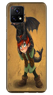 Dragon Mobile Back Case for Vivo Y72 (Design - 336)