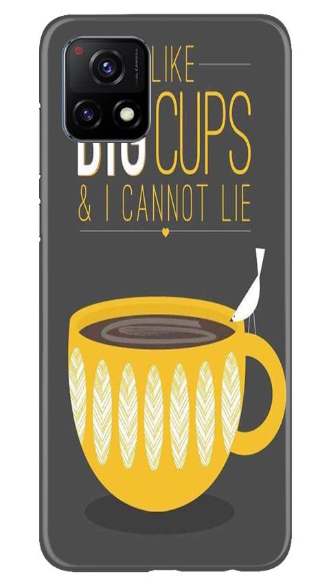Big Cups Coffee Mobile Back Case for Vivo Y72 (Design - 352)