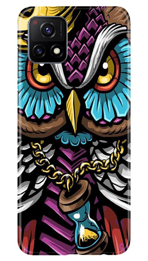 Owl Mobile Back Case for Vivo Y72 (Design - 359)