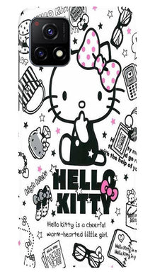 Hello Kitty Mobile Back Case for Vivo Y72 (Design - 361)