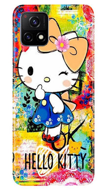 Hello Kitty Mobile Back Case for Vivo Y72 (Design - 362)