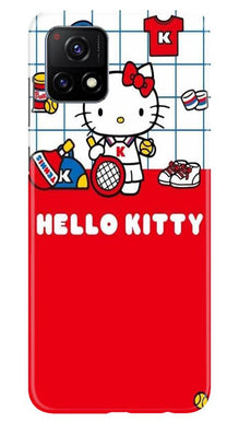 Hello Kitty Mobile Back Case for Vivo Y72 (Design - 363)