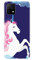 Unicorn Mobile Back Case for Vivo Y72 (Design - 365)