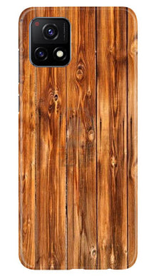 Wooden Texture Mobile Back Case for Vivo Y72 (Design - 376)