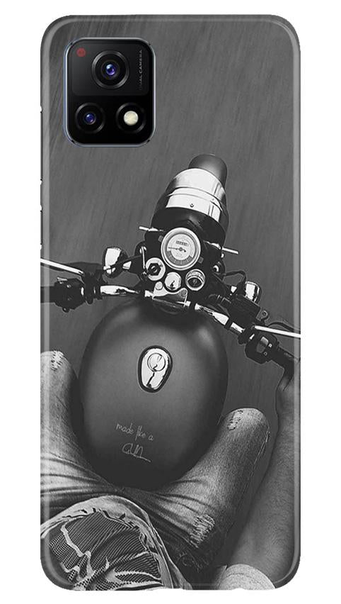 Royal Enfield Mobile Back Case for Vivo Y72 (Design - 382)