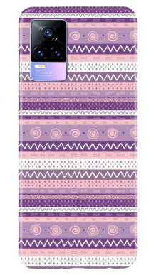 Zigzag line pattern3 Mobile Back Case for Vivo Y73 (Design - 11)