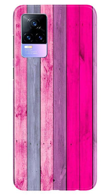 Wooden look Mobile Back Case for Vivo Y73 (Design - 24)