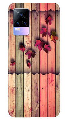Wooden look2 Mobile Back Case for Vivo Y73 (Design - 56)