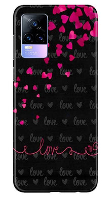 Love in Air Mobile Back Case for Vivo Y73 (Design - 89)