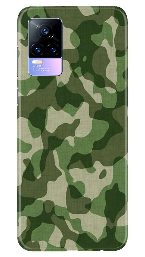 Army Camouflage Case for Vivo Y73  (Design - 106)