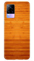 Wooden Look Case for Vivo Y73  (Design - 111)