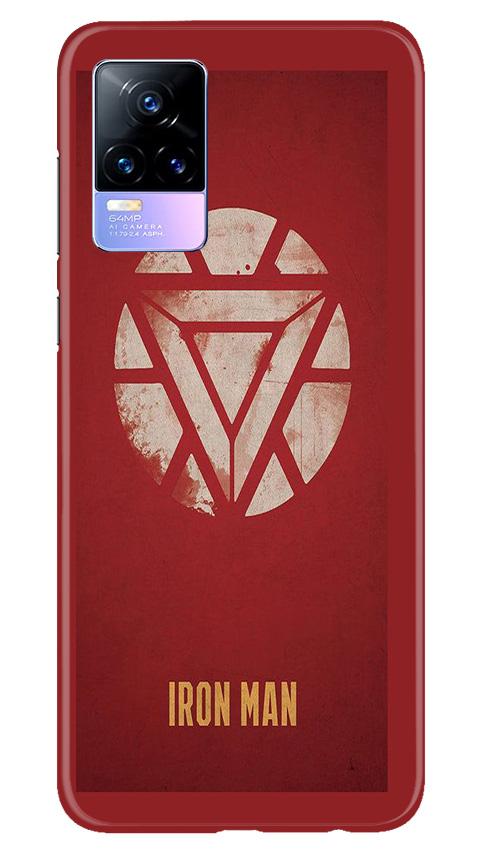 Iron Man Superhero Case for Vivo Y73  (Design - 115)