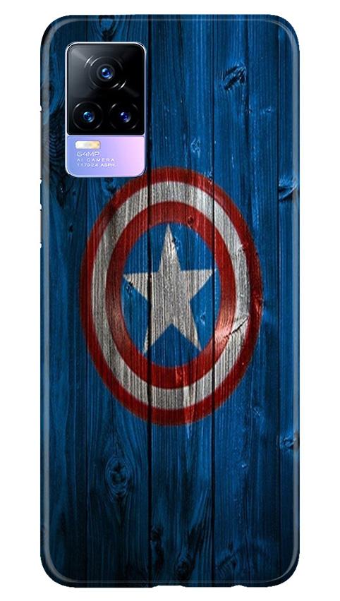Captain America Superhero Case for Vivo Y73  (Design - 118)